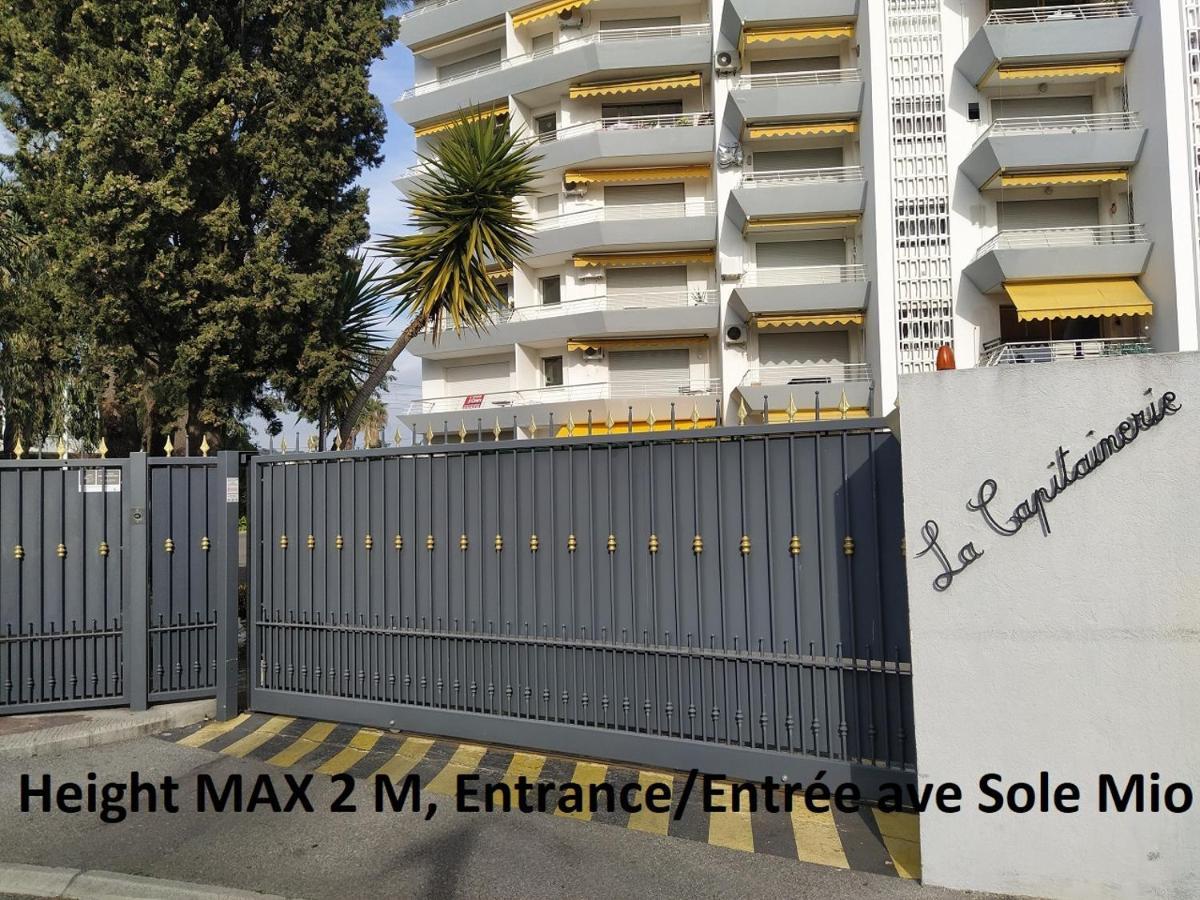 Grand Studio Neuf Face Port Et Plage, Parking Prive Golfe-Juan Exterior photo